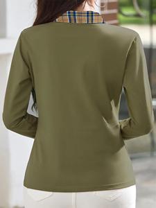 Polos de algodón transpirables de verano, camisa informal personalizada de manga completa para mujer, nuevos polos Premium para mujer - Product Image 2