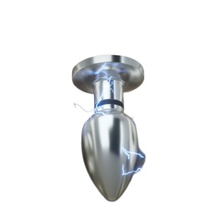 Tapón Anal Eléctrico de Metal para Entrenamiento de Placer, Juguete Sexual Unisex para Adultos, 180/Caja - Product Image 1
