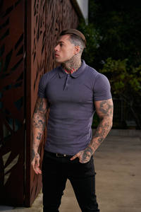 Polos de talla grande para hombre, camiseta de polo de verano de alta exigencia de algodón, al por mayor precio de fábrica, opciones ecológicas disponibles - Product Image 4