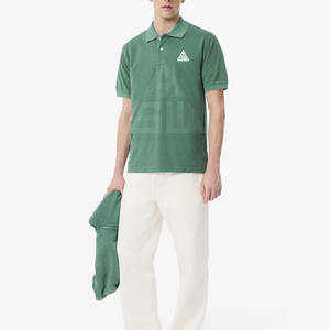 T-shirt à manches courtes en tricot uni pour homme de qualité supérieure avec tissu respirant et à séchage rapide pour un style quotidien - Product Image 6