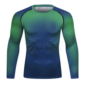 Uniforme de MMA de Alta Calidad Hecho a Medida para Hombre, Diseño de Dos Piezas con Colores Personalizados, Impresión de Logotipo y Material de Spandex/Poliéster - Product Image 3
