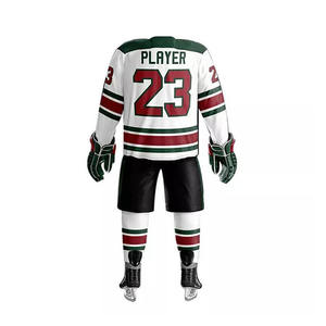 Ensemble d'uniformes de hockey sur glace faits sur mesure pour la pratique de l'uniforme de hockey sur glace pour hommes - Product Image 2