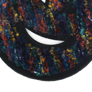 Patchs de sécurité thermocollants confortables pour enfants, patchs respirants à fleurs en chenille brodés à la main, au prix de gros - Product Image 6