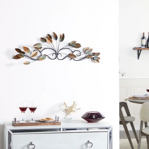 Panel de Arte de pared de Metal 3D contemporáneo para decoración del hogar elegante acento Interior sala de estar dormitorio espacio de oficina - Product Image 1