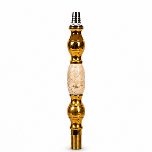 Farida Hookahs Egyptian Luxury Heavy Marble Balha Hookah with Lacquer Technique Stainless Down Stem 1 Hose for Shisha Smoking - Product Image 5