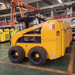 زحافات صغيرة انزلاقية التوجيه مع رافعة تحميل أجزاء عجلات صغيرة تتميز بمكونات مضخة محرك أساسية - Product Image 3