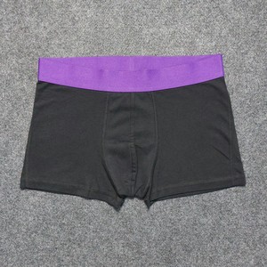 กางเกงบ็อกเซอร์ผู้ชายผ้าฝ้าย100% ใส่สบายสีพื้นตรงจากบังคลาเทศ - Product Image 3