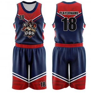 100% ropa de baloncesto de poliéster diseño personalizado baloncesto Jersey uniformes conjuntos equipo juvenil patrón sublimación - Product Image 2