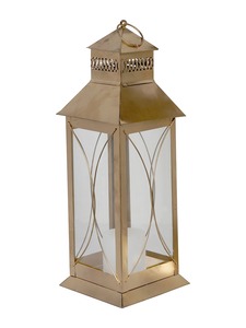 Linterna de Metal Artesanal para Patio del Hogar Decoración de Bodas Estilismo de Eventos o Iluminación de Acento de Balcón - Product Image 5