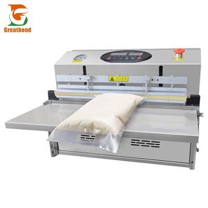 Model500 masaüstü çift pompa plastik poşetler balık pirinç et CE ticari gıda gaz kızarma sızdırmazlık harici vakum paketleme makinesi - Product Image 1