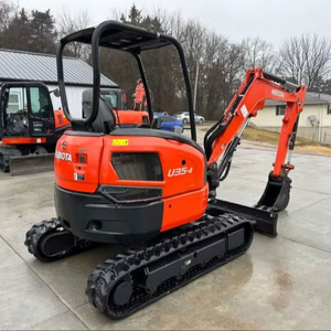 Kubota U35-4รถขุดตีนตะขาบขนาดเล็กรถขุดน้ำหนักในการดำเนินงาน5ton ใหม่ Huade PLC เกียร์มินิ - Product Image 3