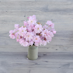 CPV4307GY - แจกันทรงสูงสีเทาสโตนนี่ - สูง 6.7 นิ้ว - Product Image 3