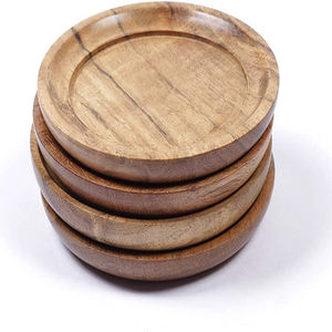 Posavasos decorativo de alta calidad para el hogar, posavasos de cerámica en forma de Monstera, accesorios de color verde, plateado y dorado, estilo europeo - Product Image 3