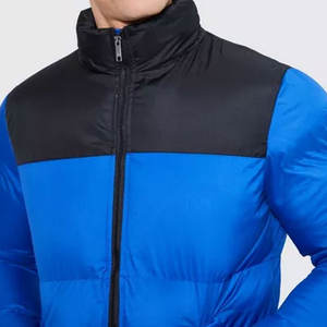 Style personnalisé Hommes Laine Doudounes Prix de gros Vestes Doudounes Manches longues à vendre sur mesure - Product Image 3