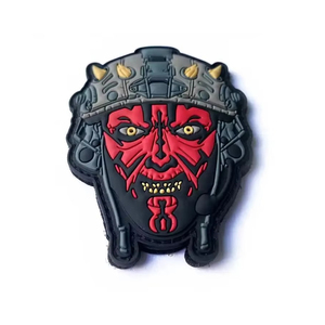 Patch en PVC de haute qualité, tissu sergé, nouvelle marque, faible MOQ, vente en gros, étiquette en caoutchouc 3D de marque, logo personnalisé, patch en PVC - Product Image 3