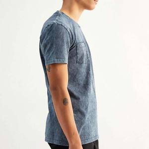 2025 nouveau Style haute rue lavé à l'acide coton Vintage surdimensionné t-shirts poids lourd lavé à l'acide t-shirts décontracté blanc O cou - Product Image 5