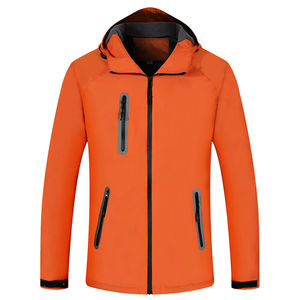 Veste Softshell pour homme taille adulte très demandée, service OEM disponible en gros, fournisseur fabricant, veste coupe-vent chaude - Product Image 6