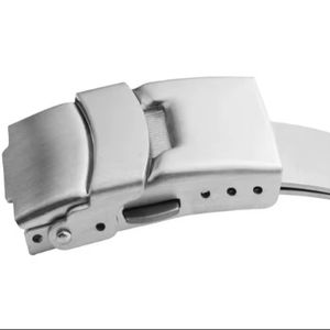 Hebilla de Reloj de Metal Unisex de Lujo de 20 mm B01 Plateada de Acero Inoxidable Suave Resistente al Agua, Correas de Reloj Inteligentes Transpirables de 49 mm, Pieza de Repuesto - Product Image 1