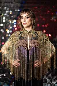 ผ้าคลุมคอประดับเลื่อมโพลีเอสเตอร์สุดหรู ดีไซน์สวยงาม พร้อมลูกปัดร้อยเส้นยาว สำหรับผู้หญิง ใส่ไปงานกลางคืนหรืองานเทศกาล - Product Image 3