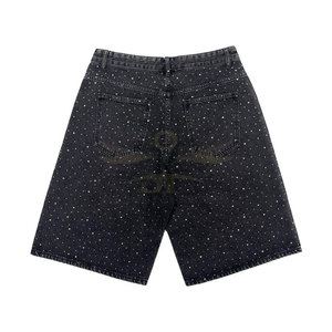 Venta en línea Último diseño Pantalones cortos de diamantes de imitación Venta al por mayor Pantalones cortos de diamantes de imitación de estilo único Pantalones cortos de diamantes de imitación ligeros - Product Image 2