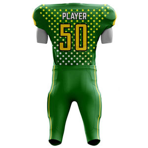 Uniforme de football américain de qualité supérieure à manches courtes, maillot de football américain, fabrication de haute qualité, uniforme de football américain - Product Image 6