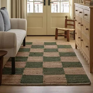 Meilleur tapis Kilim en laine/soie tissée à la main à motifs floraux modernes Chemin d'escalier Support antidérapant Dernière collection Lavable pour un usage domestique - Product Image 1