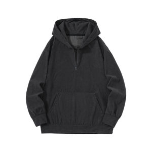 Patrón personalizado Imprimir Hombres Porter Sudaderas Media cremallera Mock Neck Fleece Sudadera 14 Zip Pullover Jogging Essential - Product Image 2