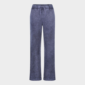 Ensemble de jogging 2 pièces pour femmes survêtement legging uni lavé pour l'hiver ensemble de pantalons deux pièces - Product Image 3