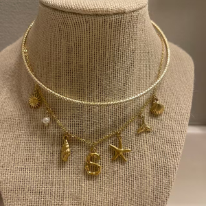 <span class=keywords><strong>Gioielli</strong></span> da spiaggia impermeabili <span class=keywords><strong>gioielli</strong></span> da donna accessori Non appannati regolabile Boho collana iniziale collana surfista ragazza - Product Image 6