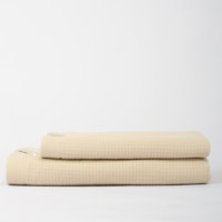 Juego de Toallas Desechables de Algodón de Alta Absorbencia y Secado Rápido, Tejido Waffle, Capa Interior Suave Sin Torsión, Ecológicas para Cara y Baño