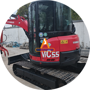 Yanmar Vio55 5.5 tonnes Mini pelle 90% nouvelle originale EPA CE approuvée agricole utilisée avec moteur de base et composants de moteur - Product Image 4