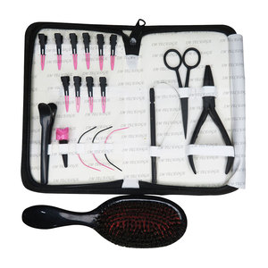 ชุดแปรงปัดขนแปรงลูกปัด500ชิ้นสำหรับต่อผมชุดอุปกรณ์เสริมสวยสำหรับการต่อผมขายส่งอเนกประสงค์ - Product Image 4