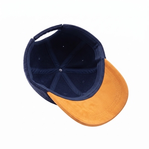 Gorra de Béisbol Deportiva Unisex de Algodón con Visera de Gamuza en Contraste, Gorra Casual, Venta al Por Mayor, Logotipo Personalizado, Alta Calidad, OEM, ODM, MOQ Bajo, 6 Paneles - Product Image 5
