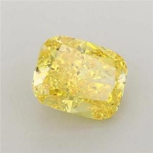 Diamant naturel de qualité supérieure, taille coussin allongée, jaune fantaisie, 2,00 carats, pierre précieuse en vrac, prix fabricant - Product Image 6