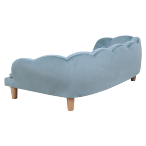 Cama de Madera para Perro, Sofá de Lujo para Perro, Sillón para Perro, Sofá para Mascotas, Cama para Mascotas con Terciopelo para Mascotas Grandes - Product Image 4