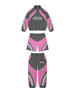 ชุดวอร์มซิปรูดซิปกันน้ำผลิตตามสั่งแผงไนลอนแบบสามชิ้น - Product Image 5