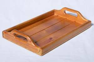 ถาดเสิร์ฟเนื้อแข็งทรงสี่เหลี่ยมสไตล์โบราณสำหรับโรงแรมร้านอาหารบาร์บ้านชาสำหรับเสิร์ฟขนมปังชา - Product Image 5