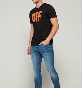 Camiseta de Hombre de Lujo al por Mayor, de Alta Calidad, Corte Regular, 100% Algodón, 280GSM, Diseño Liso, Secado Rápido, Transpirable y Antiarrugas - Product Image 2