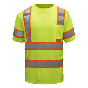 Wholesale Customized <b>Outdoor</b> <b>Safety</b> Wear High Quality Light Weight Best Design <b>Safety</b> T Shirt Men - Product Image 5