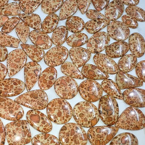 ขายดีที่สุดใหม่ป๊อปปี้แจสเปอร์พลอยกึ่งมีค่าป๊อปปี้แจสเปอร์อัญมณีหลวมสำหรับเครื่องประดับ - Product Image 4