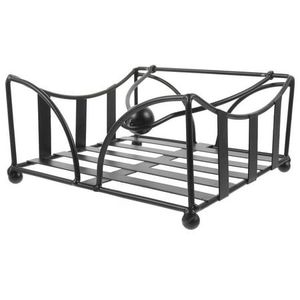 Panier à serviettes en métal élégant et léger pour une manipulation facile, parfait pour les repas en famille et les rassemblements à la maison - Product Image 1