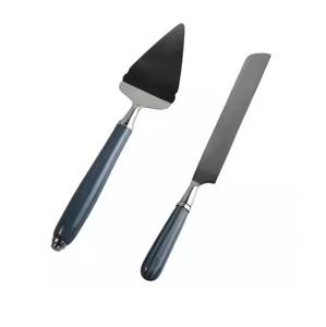 Ensemble de serveur et de couteau à gâteau en céramique classique Décoration intérieure Vaisselle - Product Image 1