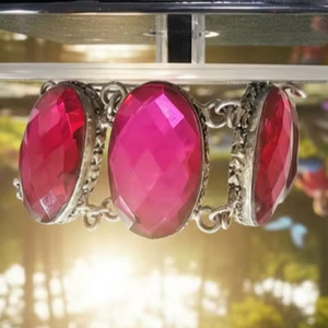 Pulsera de Diseño de Alta Calidad para Mujer, Joyería Fina Hecha a Mano con Piedra Natural para Bodas, Aniversarios y Fiestas - Material de Latón - Product Image 5