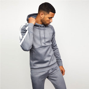 Conjunto Deportivo de Felpa 100% Algodón para Hombre, Diseño Personalizado con Logotipo en la Espalda, Estilo Urbano, Transpirable, Tela de 400g - Product Image 2
