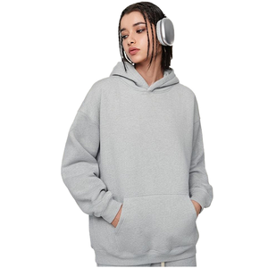 Sweat-shirt personnalisé économique pour hommes et femmes, sweat-shirt pour hommes de haute qualité, vierge, 350 g/m², lourd, pour femmes - Product Image 2