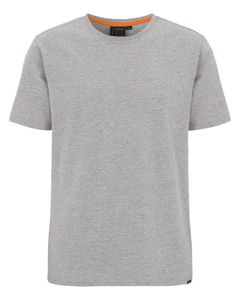 Camisetas de Hombre de Alta Calidad, 100% Algodón, Cuello en V, Manga Corta, Color Sólido, Tejidas, con Logotipo Personalizado Impreso en la Parte Delantera, Precio al por Mayor - Product Image 3