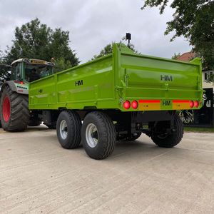 Remolque basculante de tractor de calidad superior al por mayor de fábrica 1500kg 5x8 remolque volquete de aluminio remolque agrícola entrega rápida - Product Image 4