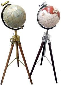 Exclusive Handmade Brass Nautical <b>Globe</b> With Tripod Stand Customized Height Adjustable Tripod Stand <b>Globe</b> - Product Image 6