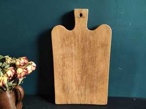 Tabla de cortar de madera grande francesa antigua - Product Image 4