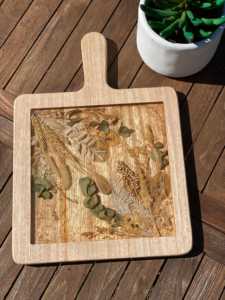 Tabla de queso de madera y resina de nuevo diseño, nueva producción, hogar y utensilios de cocina, decoración de mesa, herramientas de cocina usadas de la mejor calidad - Product Image 4